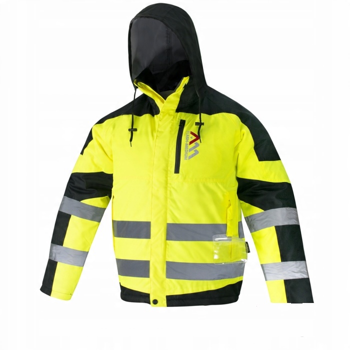 

Kurtka Ocieplana Robocza Odblaskowa Medium XXXL