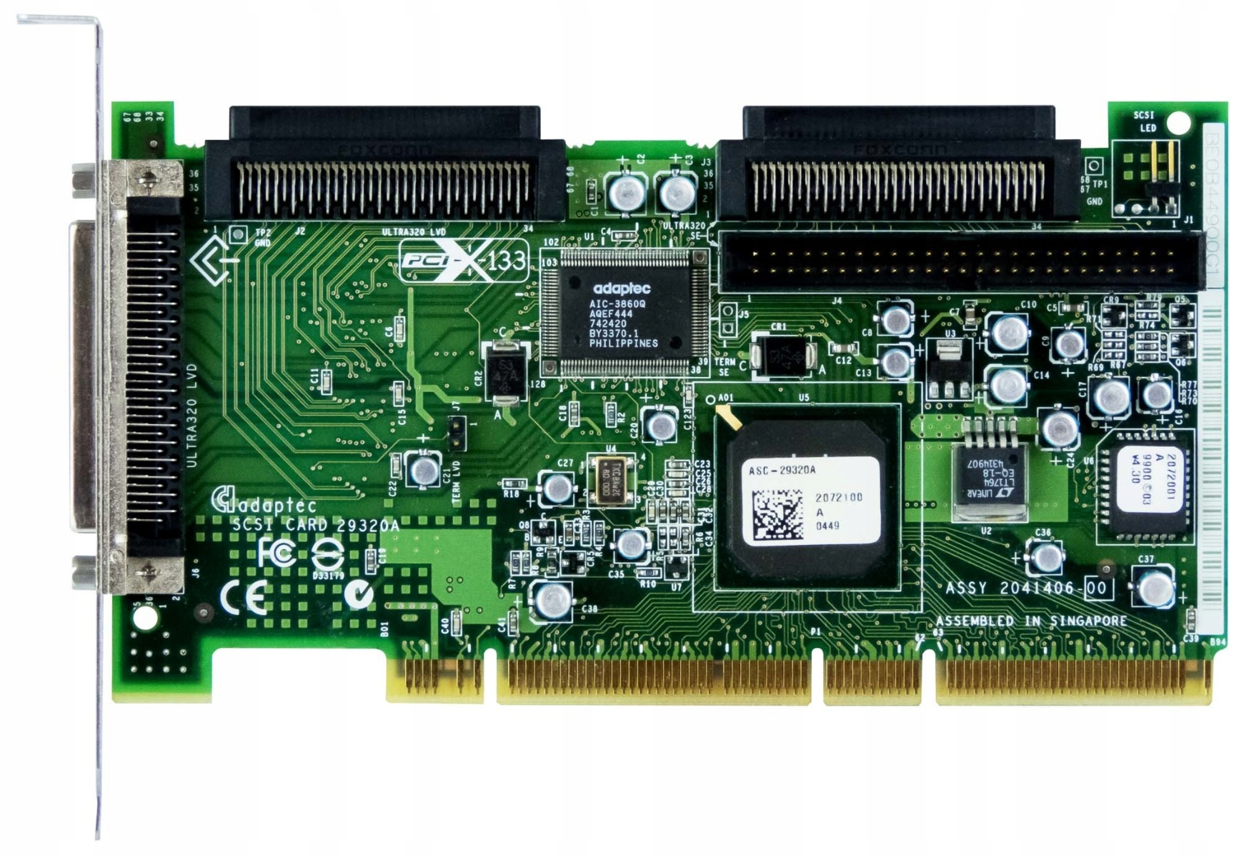 Adaptec ASC-29320A Raid Scsi Pci-x