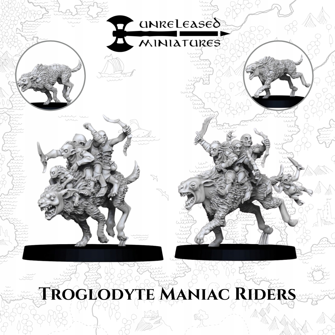 Troglodyte Maniac Riders x1 - minifakturapl