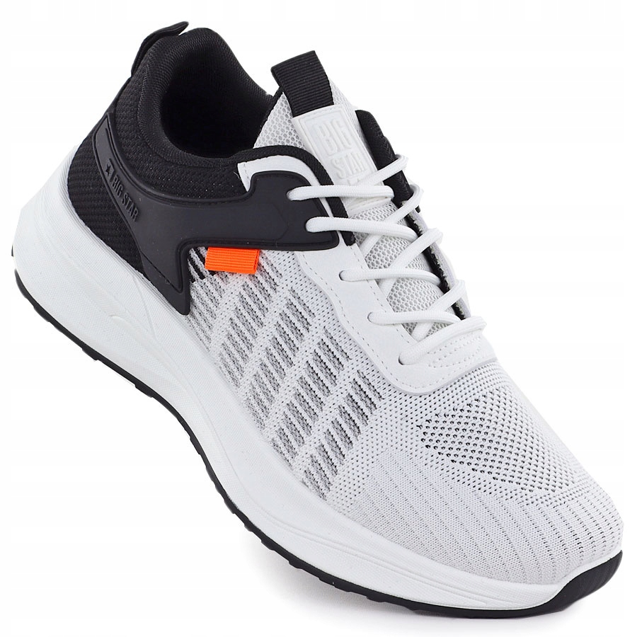 Pánské sportovní polobotky tenisky bílé Big Star RR174245 44