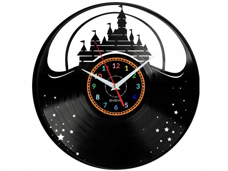 Walt Disney Disneyland Nástěnné Hodiny Vinylová Deska Dárek Památka K Narozeninám