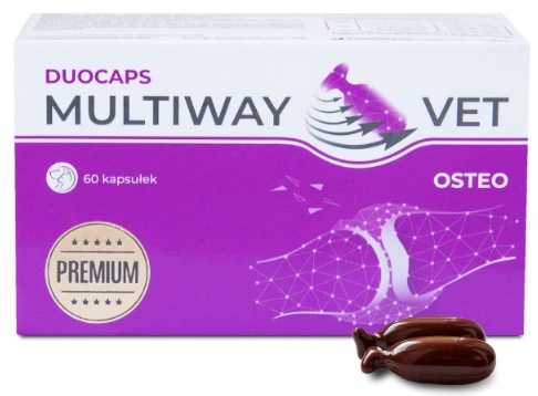 Levně Jm Sante Multiway Vet Duocaps Osteo na klouby pro psa a kočku 60 kapslí