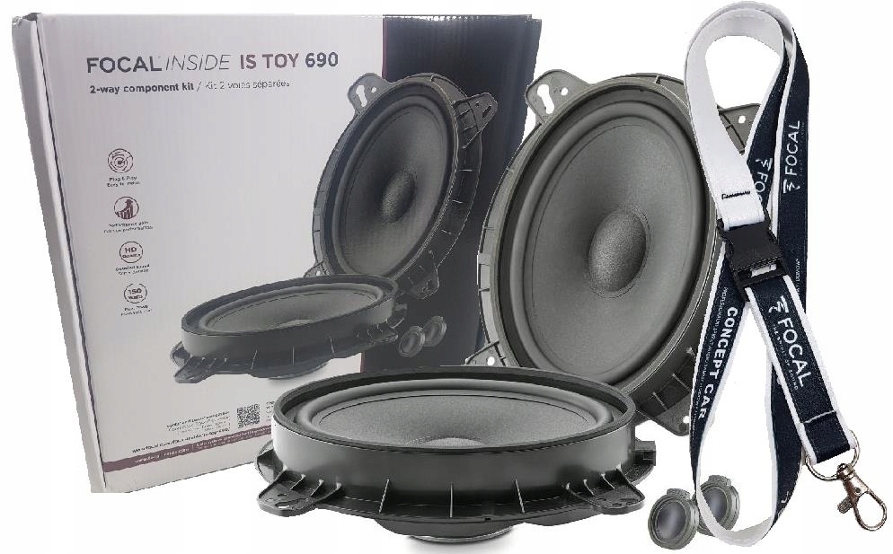 Głośniki systemowe do TOYOTA - FOCAL IS TOY 690