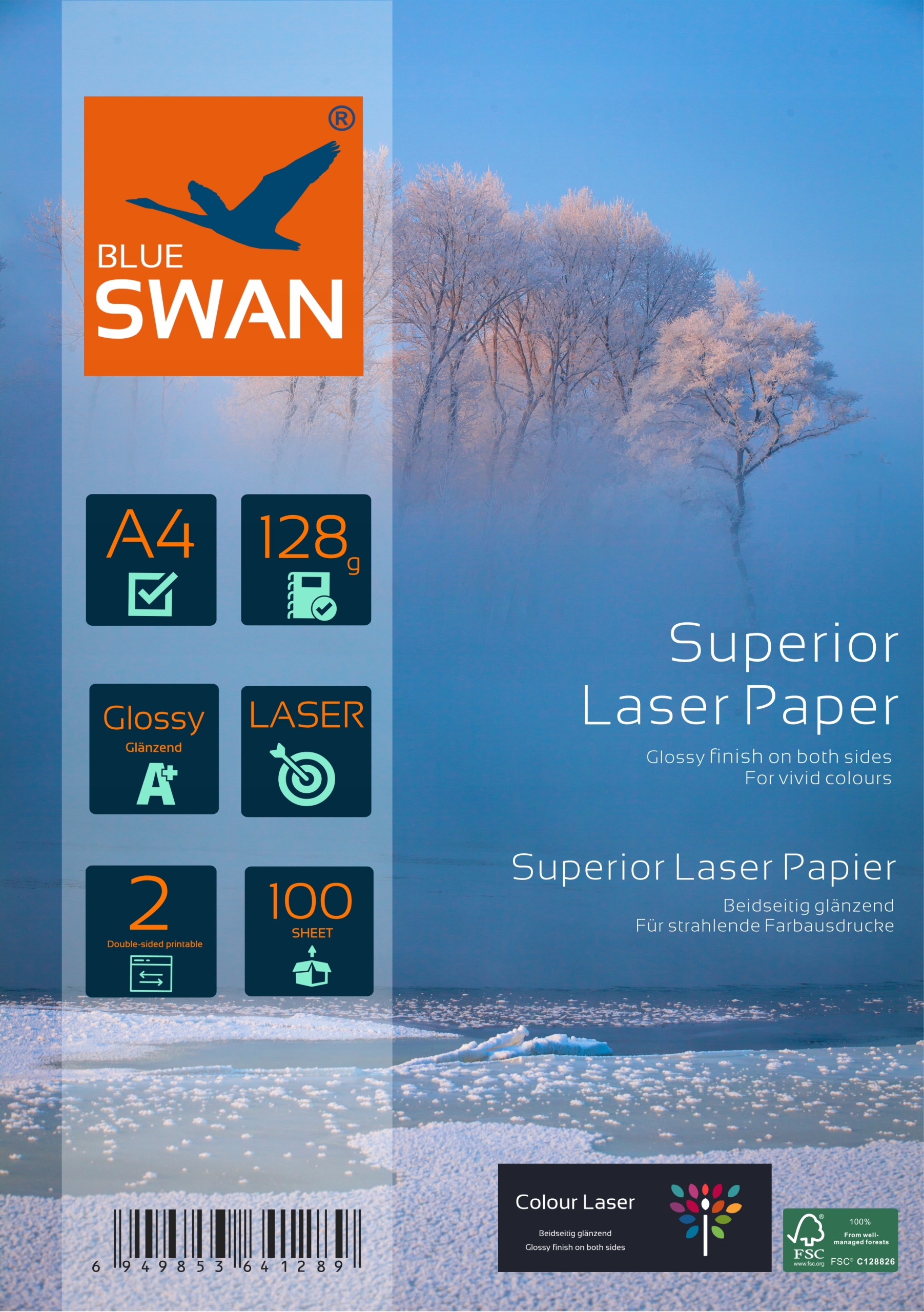 

Papier Fotograficzny do drukarki Laserowej A4 128g
