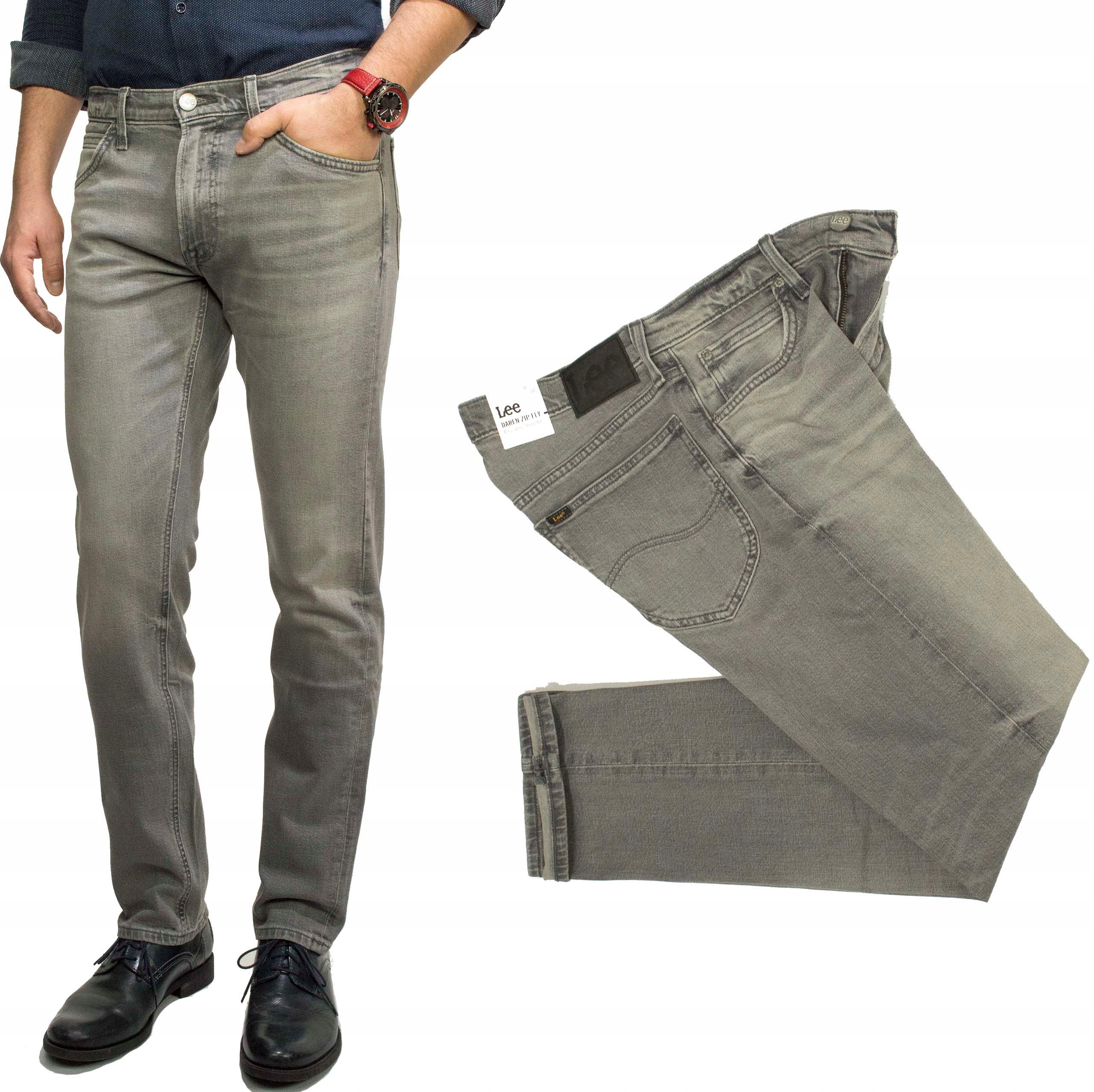 Lee Daren Washed Out pánské džíny Regular Straight W38 L32