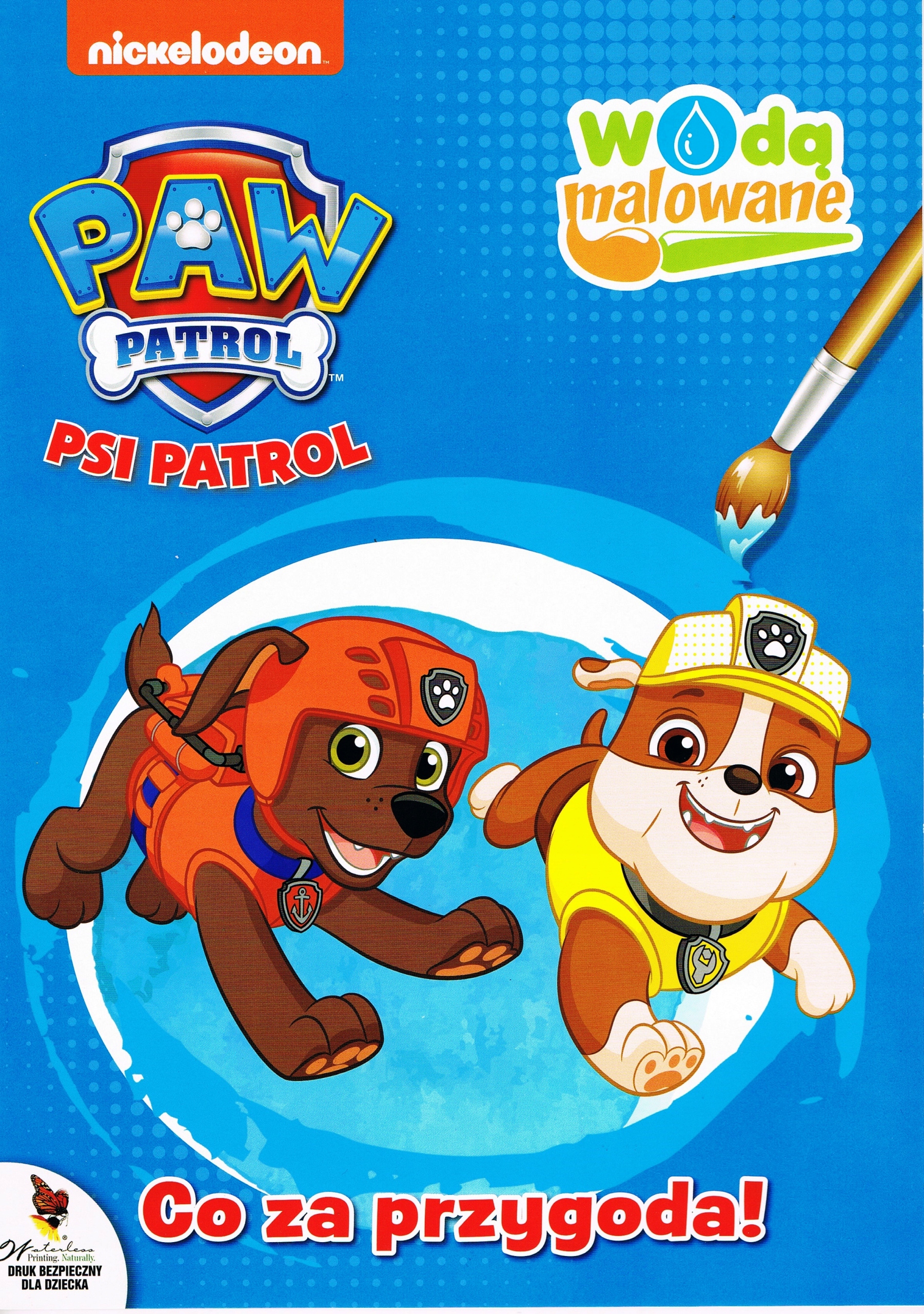 Wodą malowane 6 Psi Patrol Wodna Malowanka