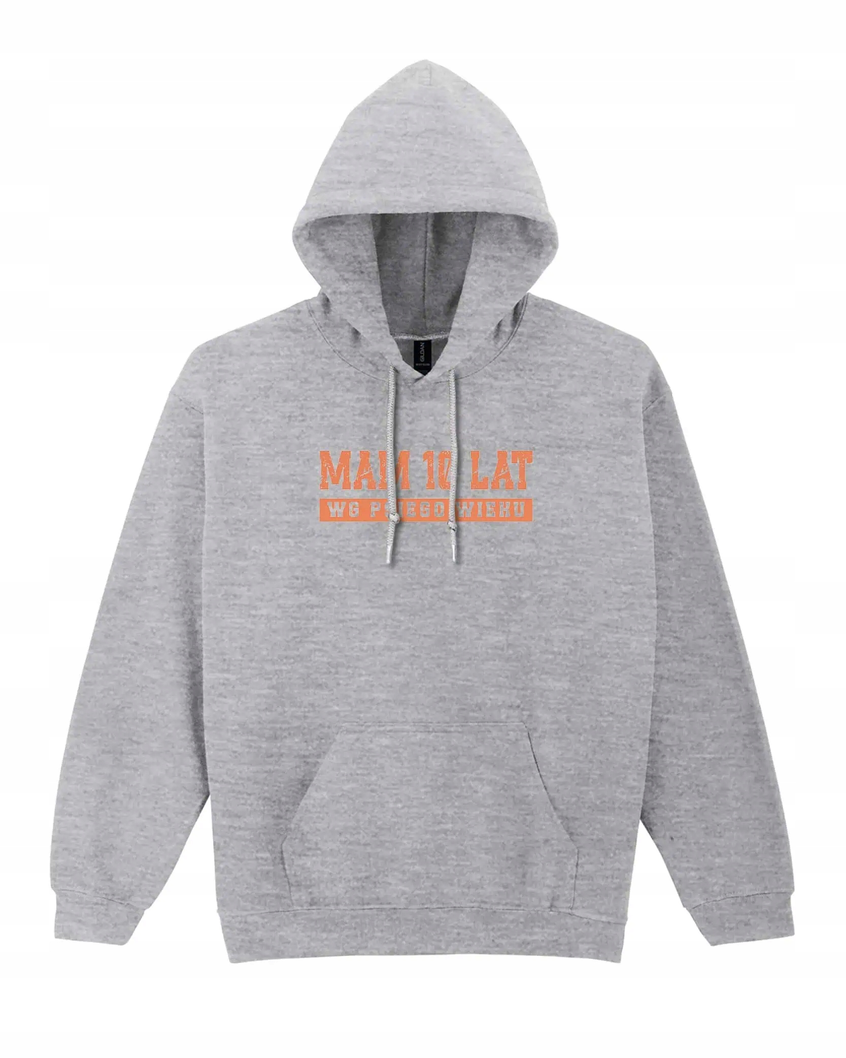 Mikina s kapucí Vtipná, personalizovaná Nejsem tak starý šedý XXL