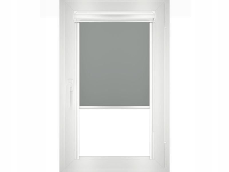 

Roleta Mini w Kasecie z Prowadnicami biała 57x150