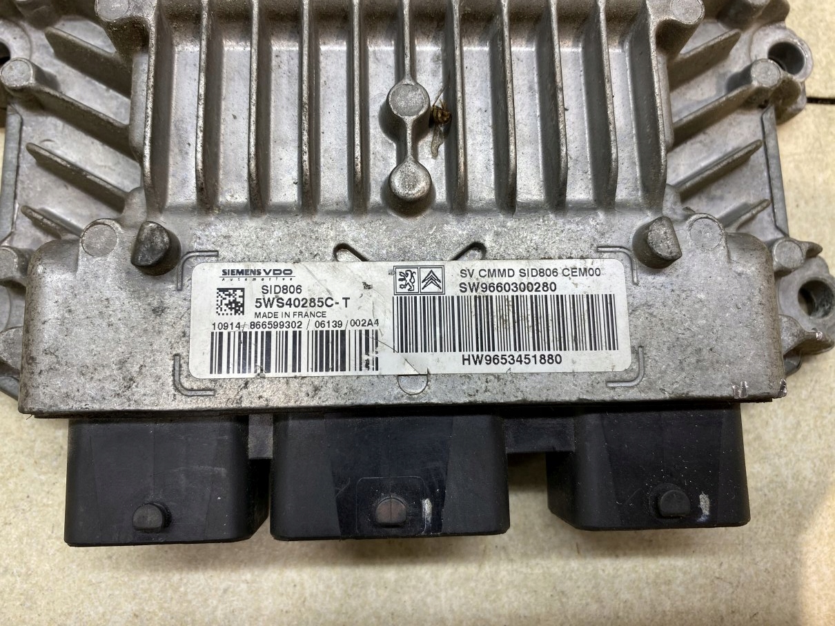 Centralina Motore CITROEN C3 e 1.4 HDI 9653451880