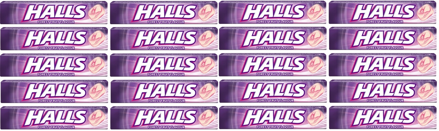 Levně 20 x 33,5 g Halls Forest Fruit Karton
