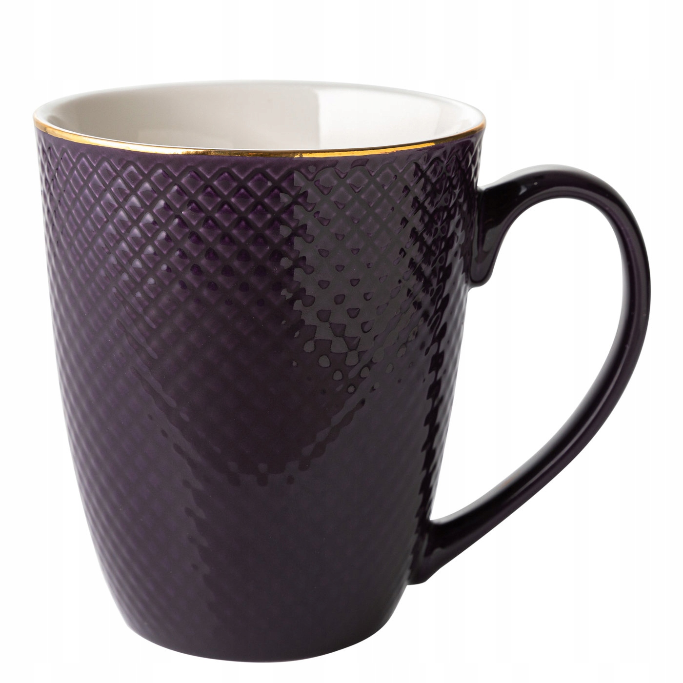 

Kubek porcelanowy Florina Tiffany 400 ml fioletowy