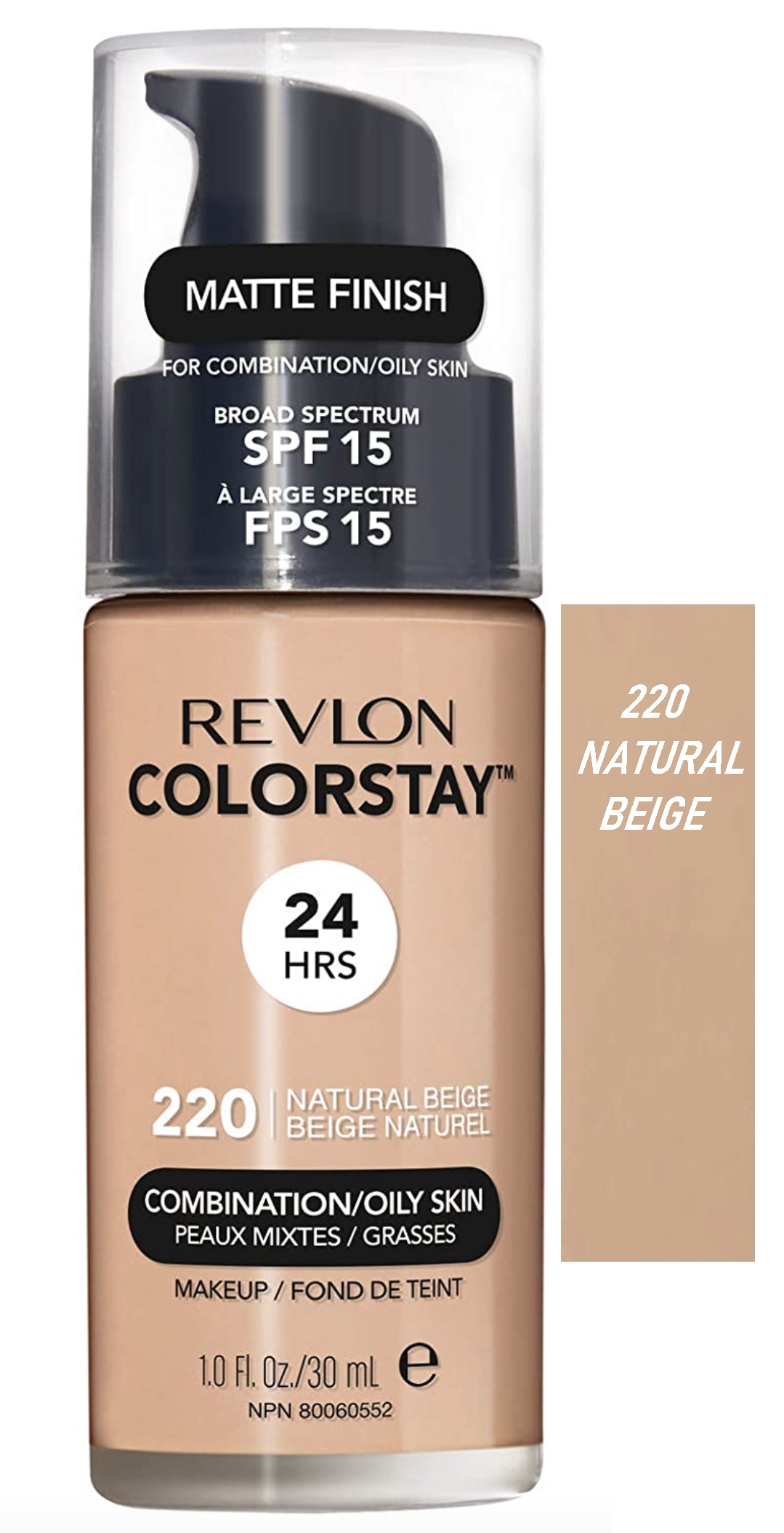 

Revlon Colorstay Podkład C Tłusta 220 Natural Beig