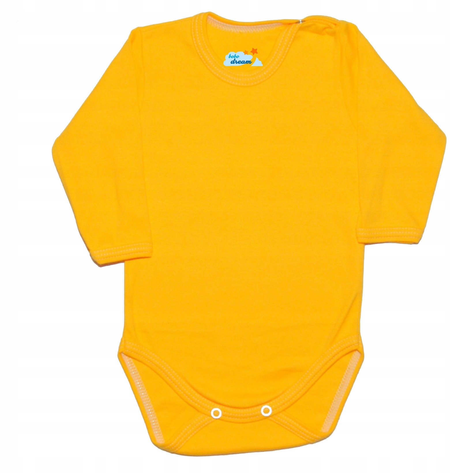 

Body długi rękaw Basic żółte 68