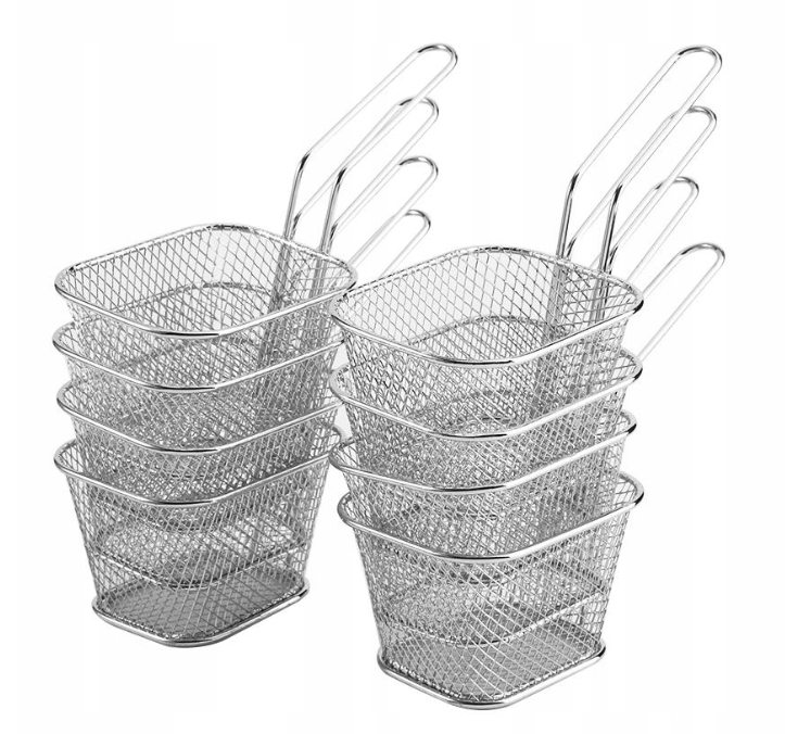 KOSZYCZEK KOSZYK DO SMAŻENIA FRYTEK FRYTKI 8szt Rodzaj sitko