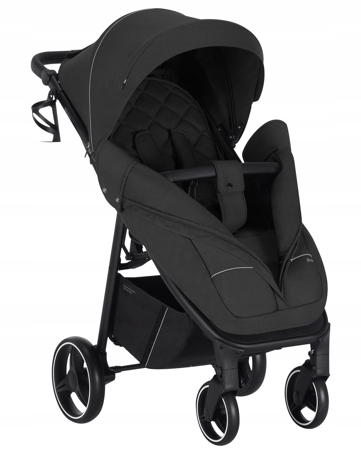 Carrello Bravo CRL-8512 wózek spacerowy 0-22 kg Pure Black Model bravo2024