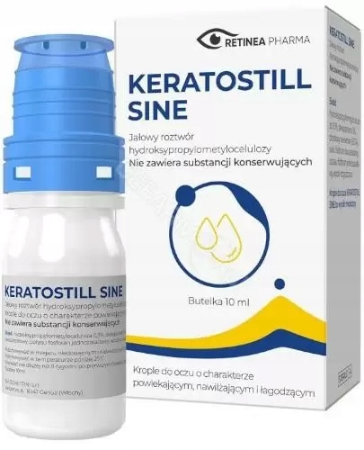 

Keratostill Sine Krople do oczu nawilżające 10 ml