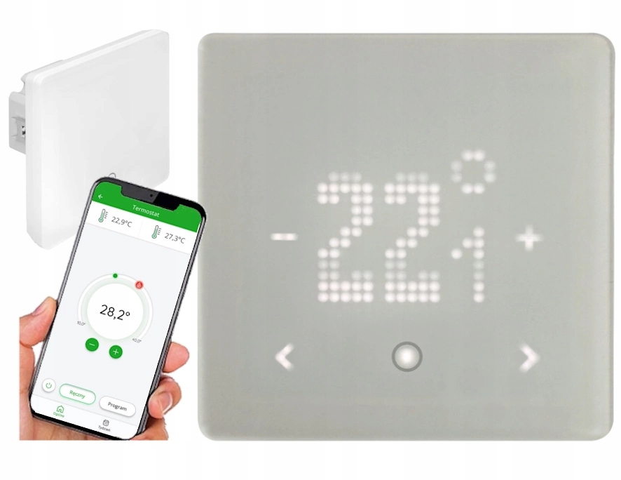 WiFi regulátor teploty Regulátor podlahového vytápění 230V Supla