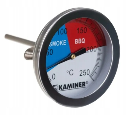 TERMOMETR DO WĘDZENIA PIECZENIA GOTOWANIA DO MIERZENIA TEMPERATURY Grill Producent Kaminer