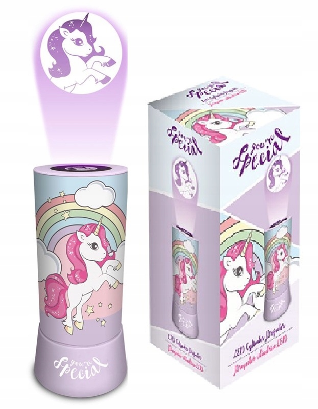 

Unicorn Dziecięca lampka Nocna Led Projektor Jedn