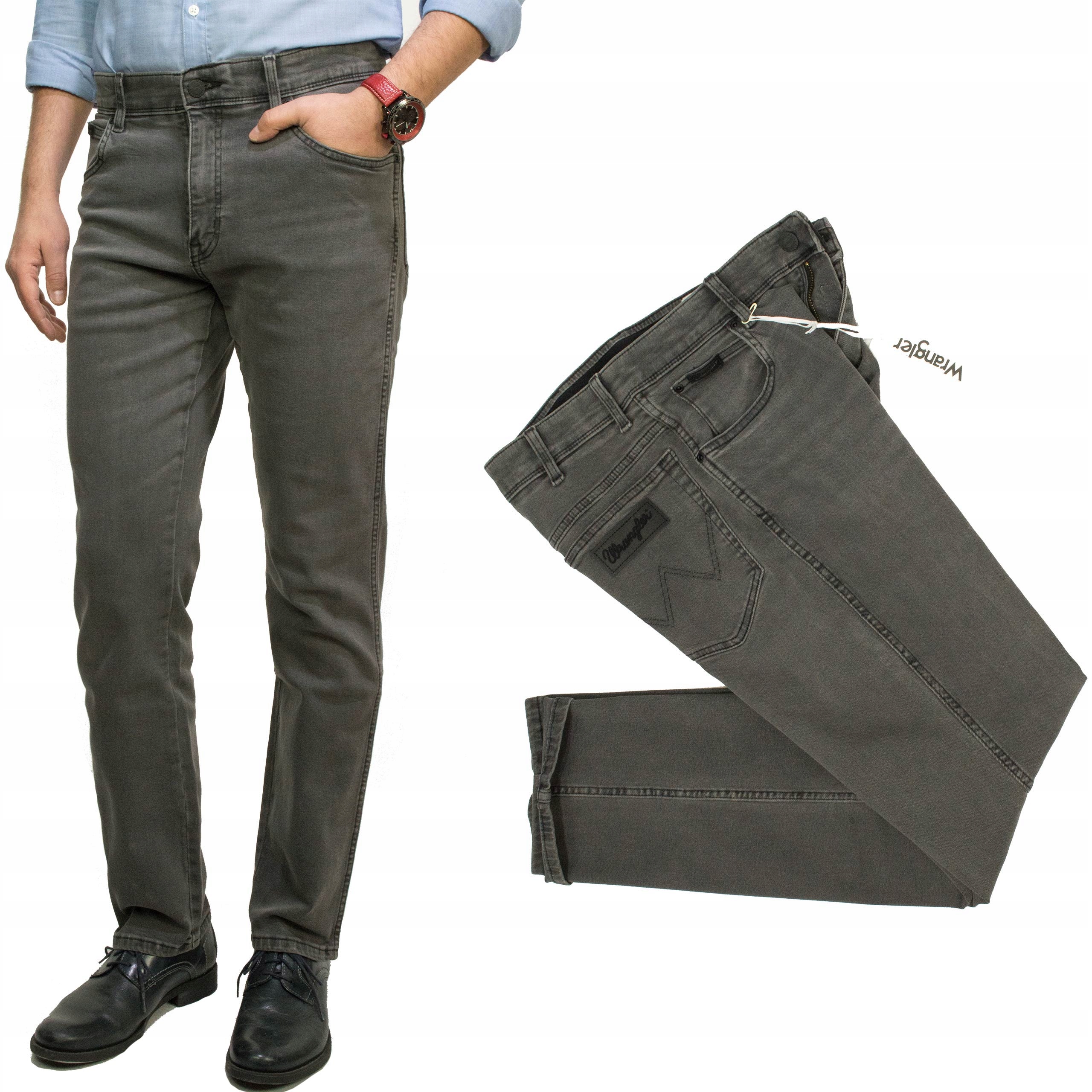 Wrangler Texas Straight Whispered Wash pánské džíny rovné kalhoty W36 L30