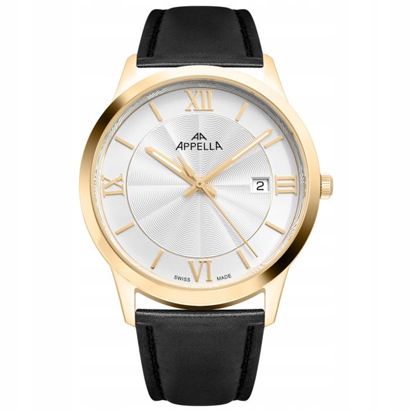 Pánské Hodinky Appella L12005.1263Q černý řemínek