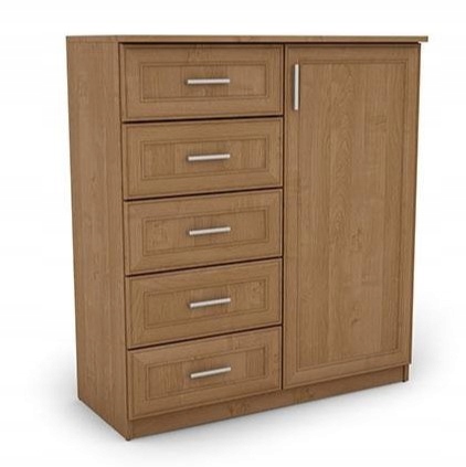 

Komoda z Szufladami 100cm Praktyczna- Olcha. Mebel