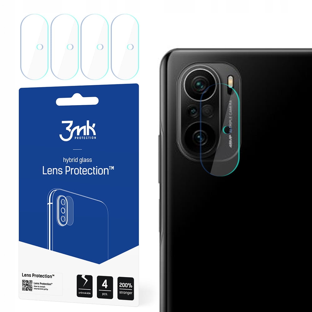 

4x Szkło hybrydowe na aparat do Xiaomi Poco F3 5G