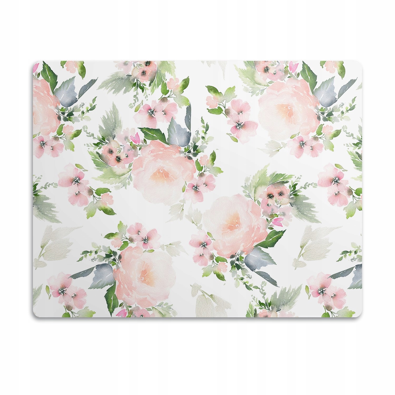 Levně Pro psa podložka pod misku Pastelové květiny 60x40