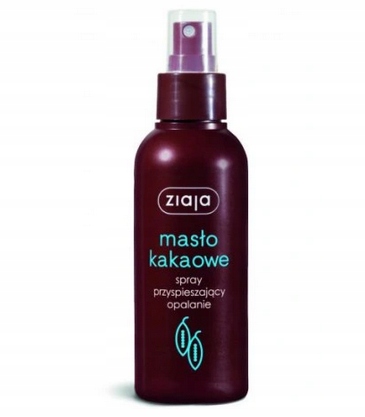 

Ziaja Sun Masło kakaowe Spray 100ml ułatwia opalan