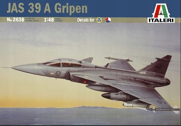 JAS 39 A Gripen /1:48/ - Italeri 2638