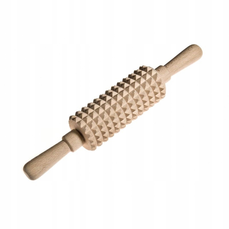 

Wałek Drewniany Do Mięsa Obrotowy Nakłuwacz 28 cm