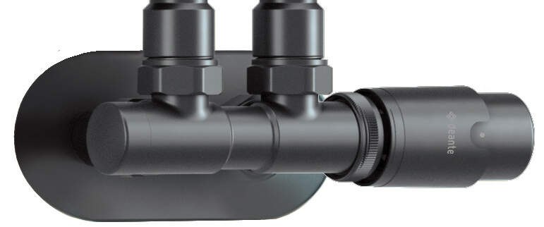 Termostatický ventil pro koupelnový radiátor pravý