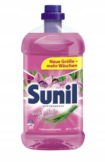 

Sunil, Płyn do prania Orchidea 20prań, 1,32 l