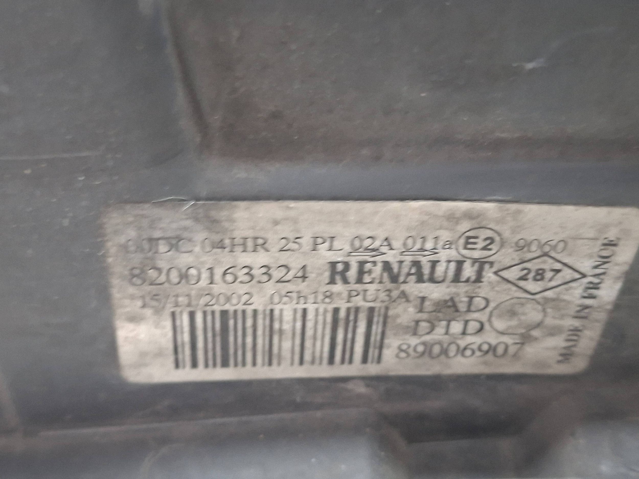 light front right XENON 8200163324 RENAULT LAGUNA II 2001