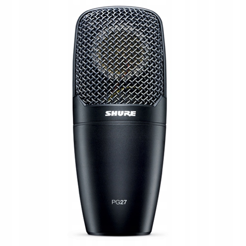 Shure PG27 kondenzátorový studiový mikrofon Xlr