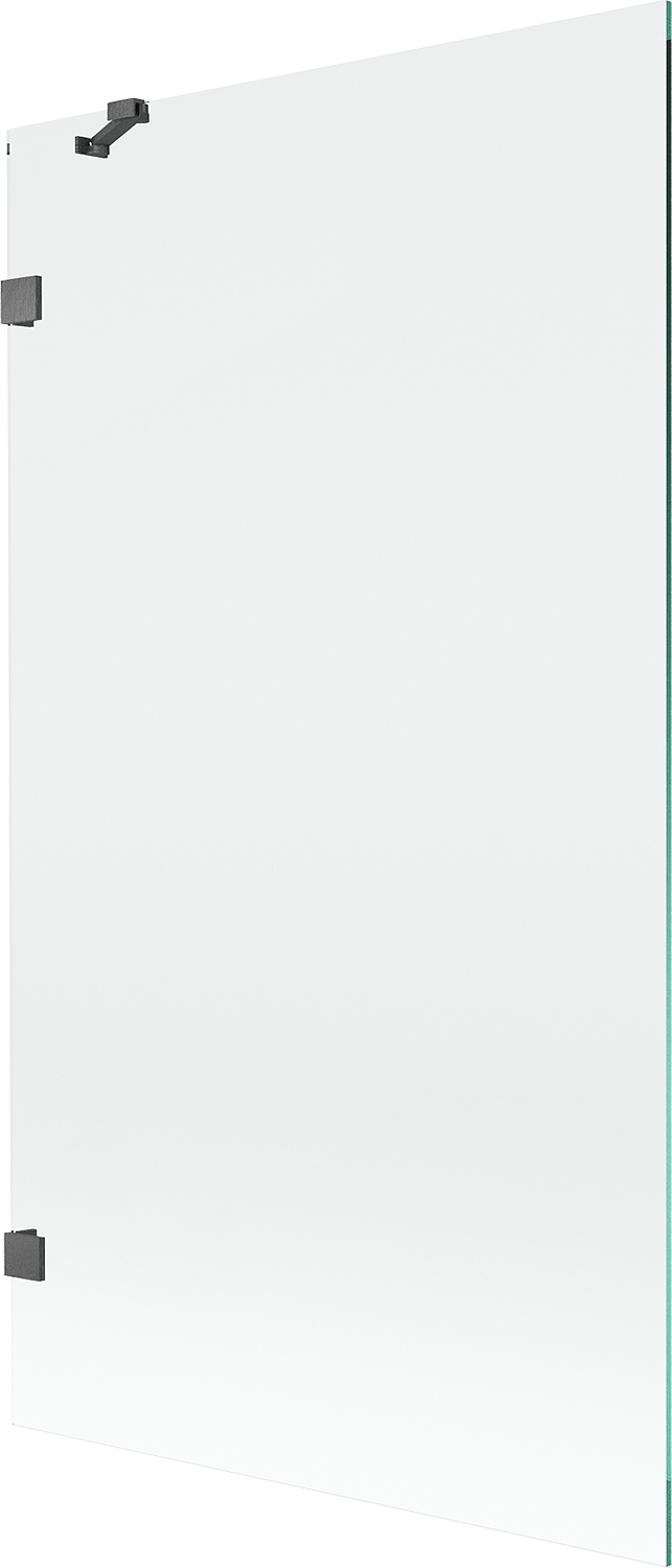 Mexen Lunar sprchová zástěna jednokřídlá 100 x 150 cm, transparentní, gun g