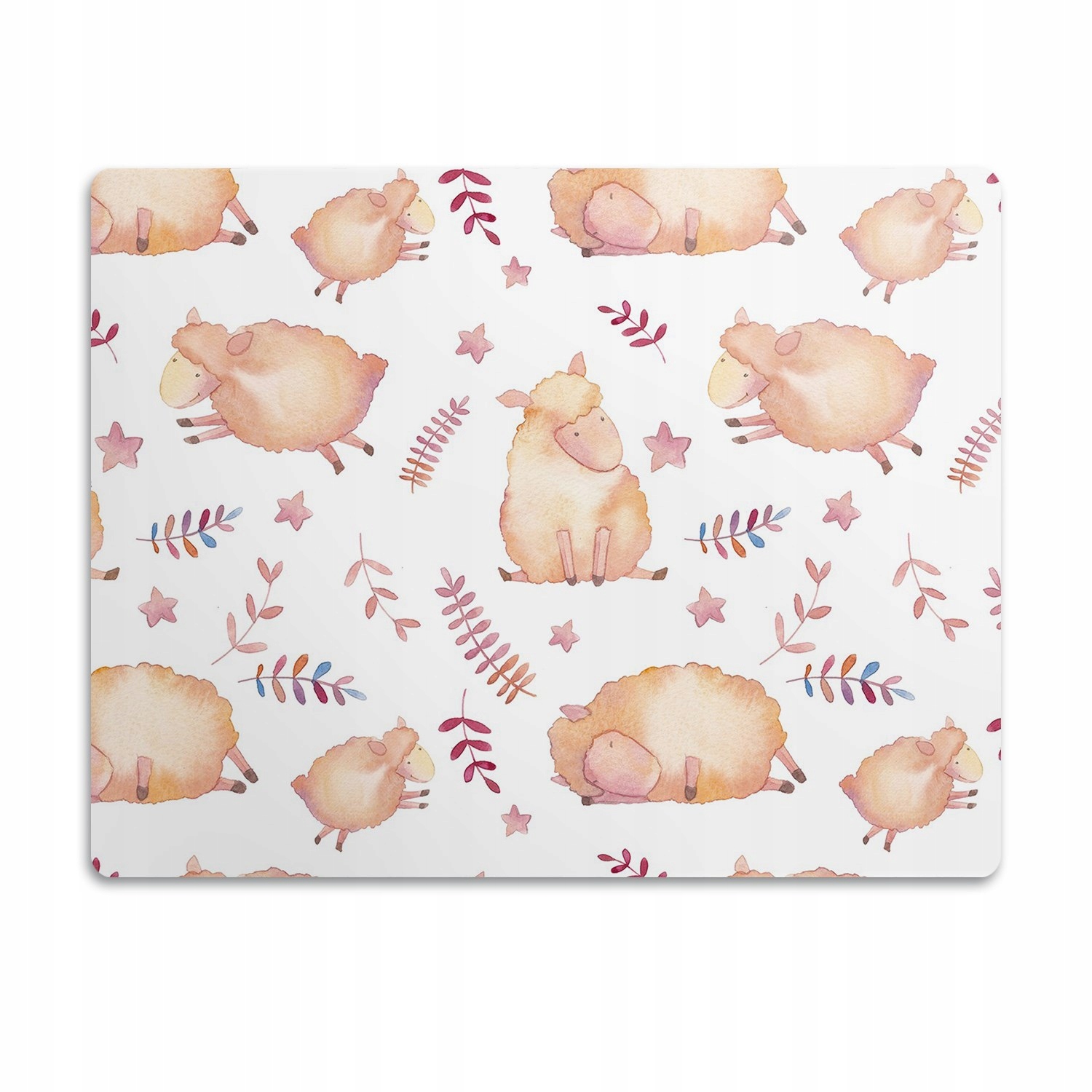 Levně Podložka pod misky pro kočky a psa Ovce 60x40 cm