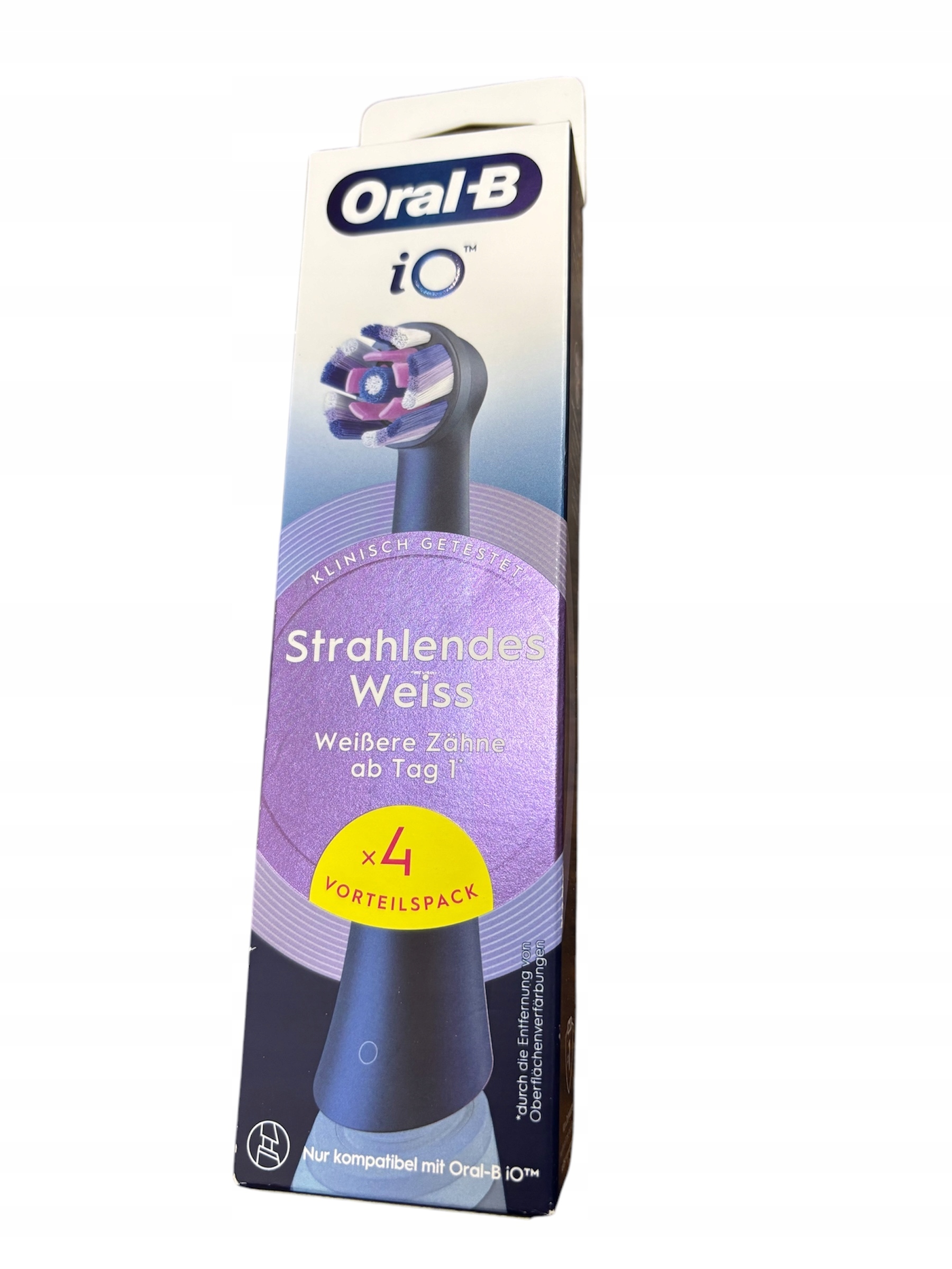 Oryginalne końcówki Oral-B iO Radiant White 4szt.