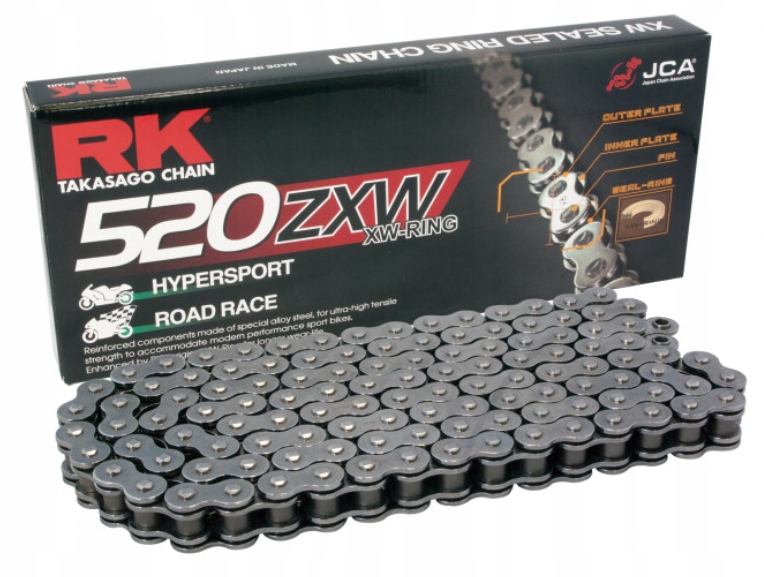 Hnací řetěz Rk Yamaha YZF-R1 1000 09-14 Nový
