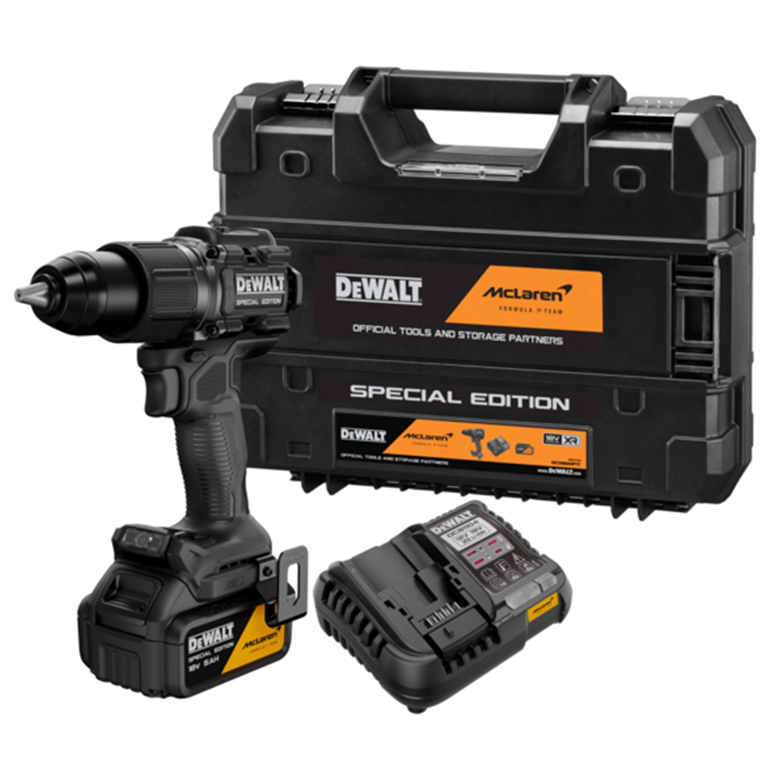 Aku Vrtačka DeWALT DCD86MP1T-QW 1x5Ah McLaren Bl kufr