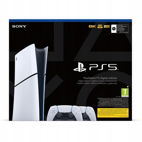 Sony PS5 Slim Digital/EAS (Model Slim) bezdrôtový ovládac PlayStation 5…