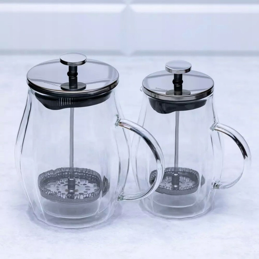 ZAPARZACZ TŁOKOWY DO KAWY/HERBATY TERMICZNY 350ml KLAUSBERG KB-7682 Przeznaczenie Do herbaty Do kawy