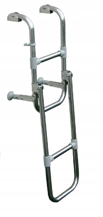 DRABINKA 4 STOPNIOWA NIERDZEWNA SKŁADANA