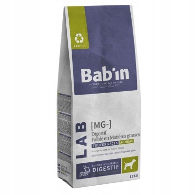 Bab'in Lab Digestion bohatá na jehněčí maso – trávení pro psy 2 kg