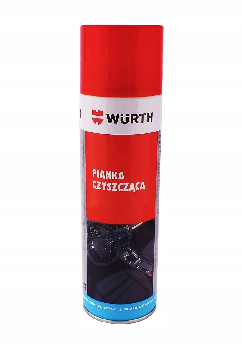 Wurth Pianka Czyszcząca Do Wnętrz Tapicerek Deski Rozdzielczej 500 ML