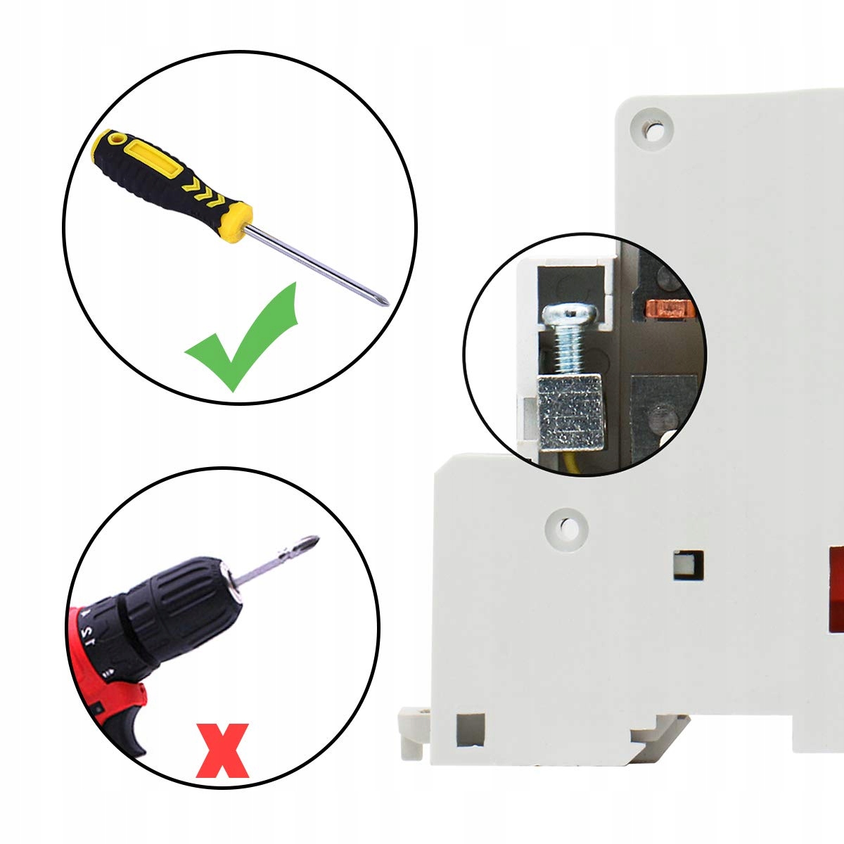 Stycznik Modułowy 220 V/240 V CT1-63 Przekaźnik Stycznik Marka bez marki