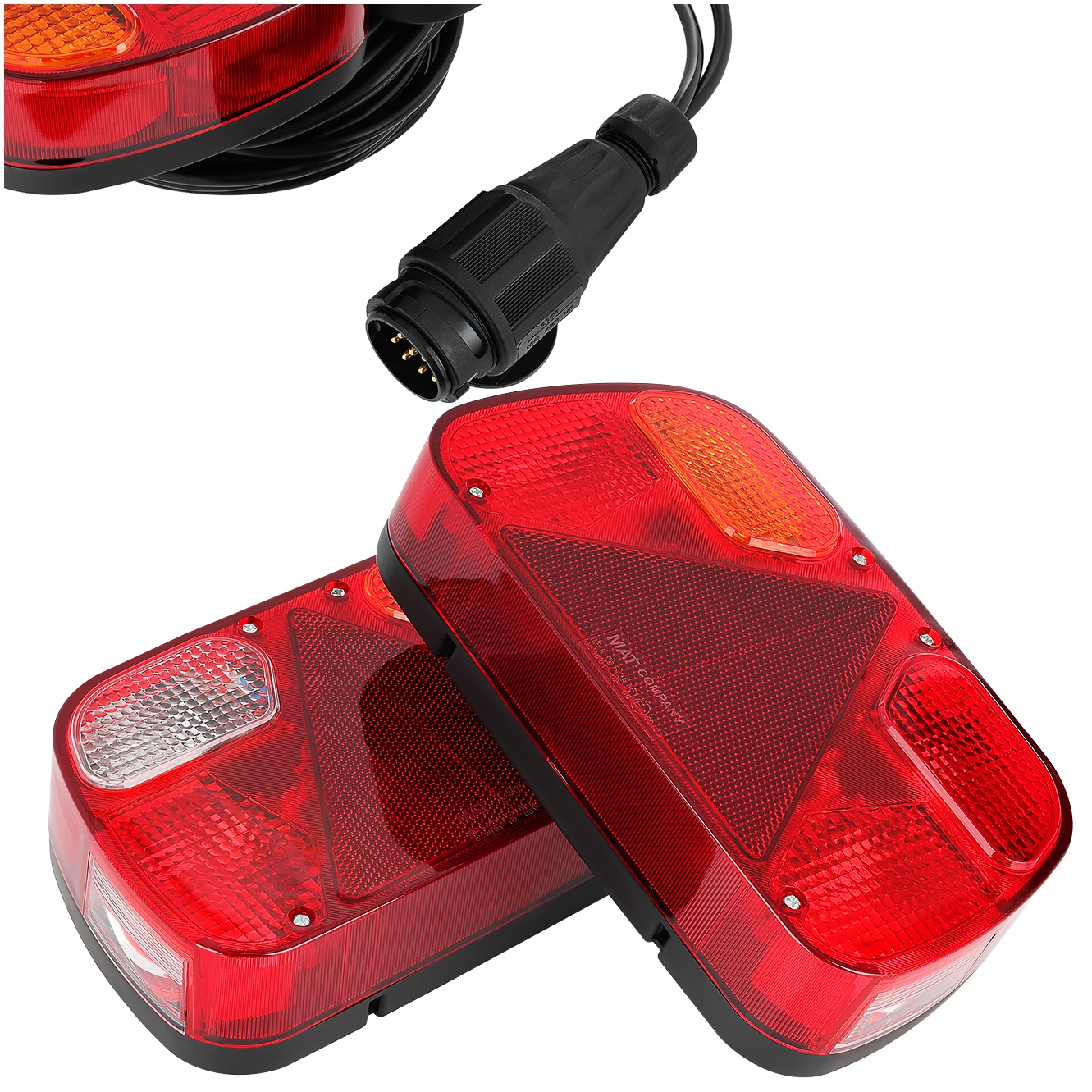 Задние фонари для прицепа эвакуатор луч установка 7m 13PIN