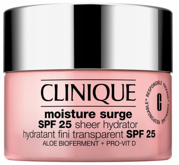 Clinique Moisture Surge SPF25 Sheer Hydratační Krém Na Obličej 50 ml