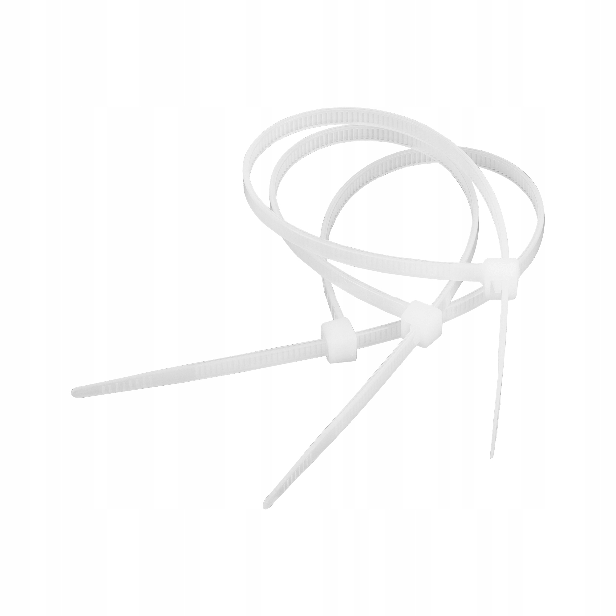 Opaska zaciskowa 3,6mm/200mm biała 100szt.