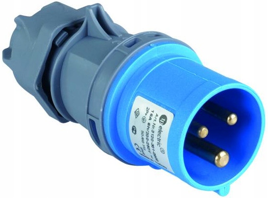 WTYCZKA MĘSKA CEE TP ELECTRIC 3P 16A 6H IP44 OUTLET